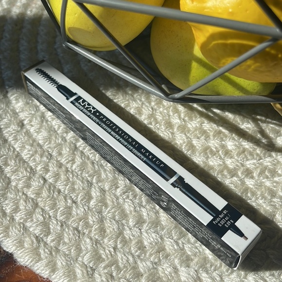 NYX Micro Brow Pencil NEW Blonde Eyebrow Defining Crayon Dual Sided NIB - Picture 7 of 8